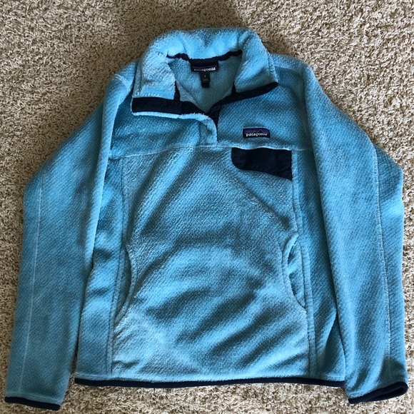 Patagonia Tops - Light Blue Patagonia Jacket